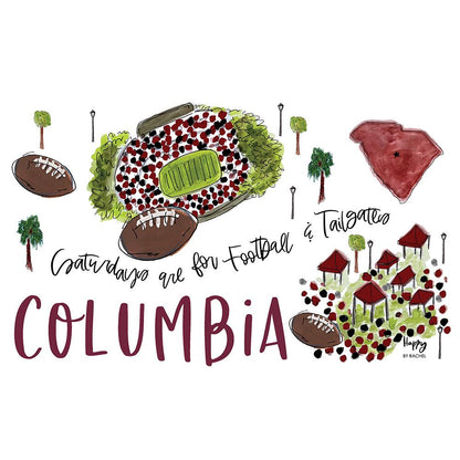 Mega Mug (40 oz) de los sábados en Columbia, Carolina del Sur