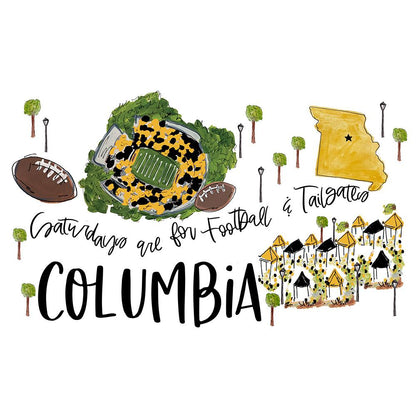 Saturdays in Columbia, MO Party Cup (24oz)