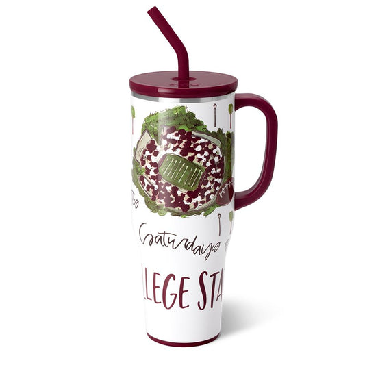 Mega taza de los sábados en College Station (40 oz)
