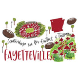 Vaso para fiestas de los sábados en Fayetteville (24 oz)