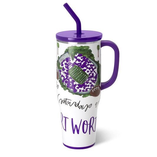 Mega taza de los sábados en Fort Worth (40 oz)