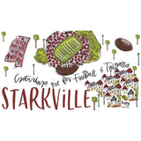 Vaso con pajita de los sábados en Starkville (32 oz)