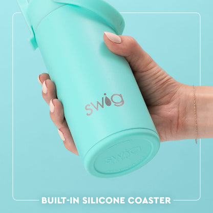 Good Vibrations Flip + Sip Slim Tumbler (12oz)