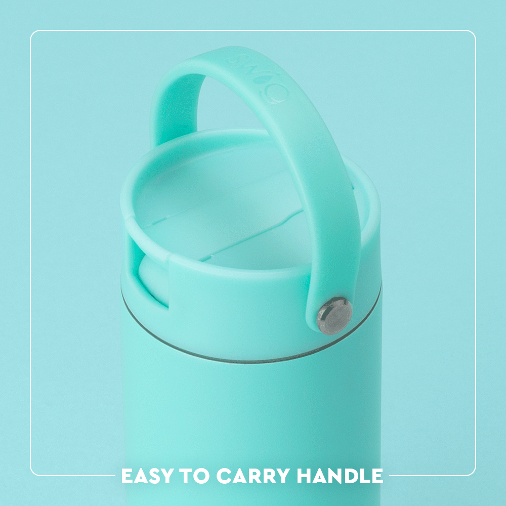 Vaso delgado con forma de pelota de golf Flip + Sip (12 oz)