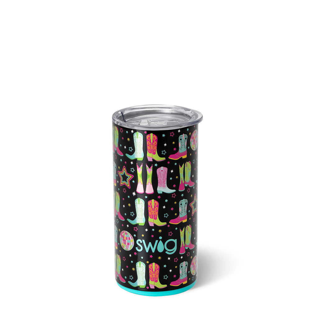 Vaso delgado Disco Cowgirl (12 oz)