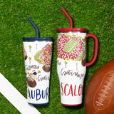 Vaso de paja Saturdays in Auburn (32 oz)