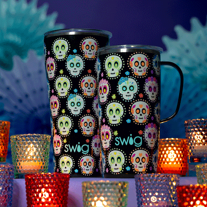 Vaso con forma de calavera de azúcar (32 oz)