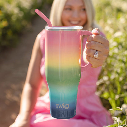 Taza gigante con diseño de puesta de sol (40 oz)