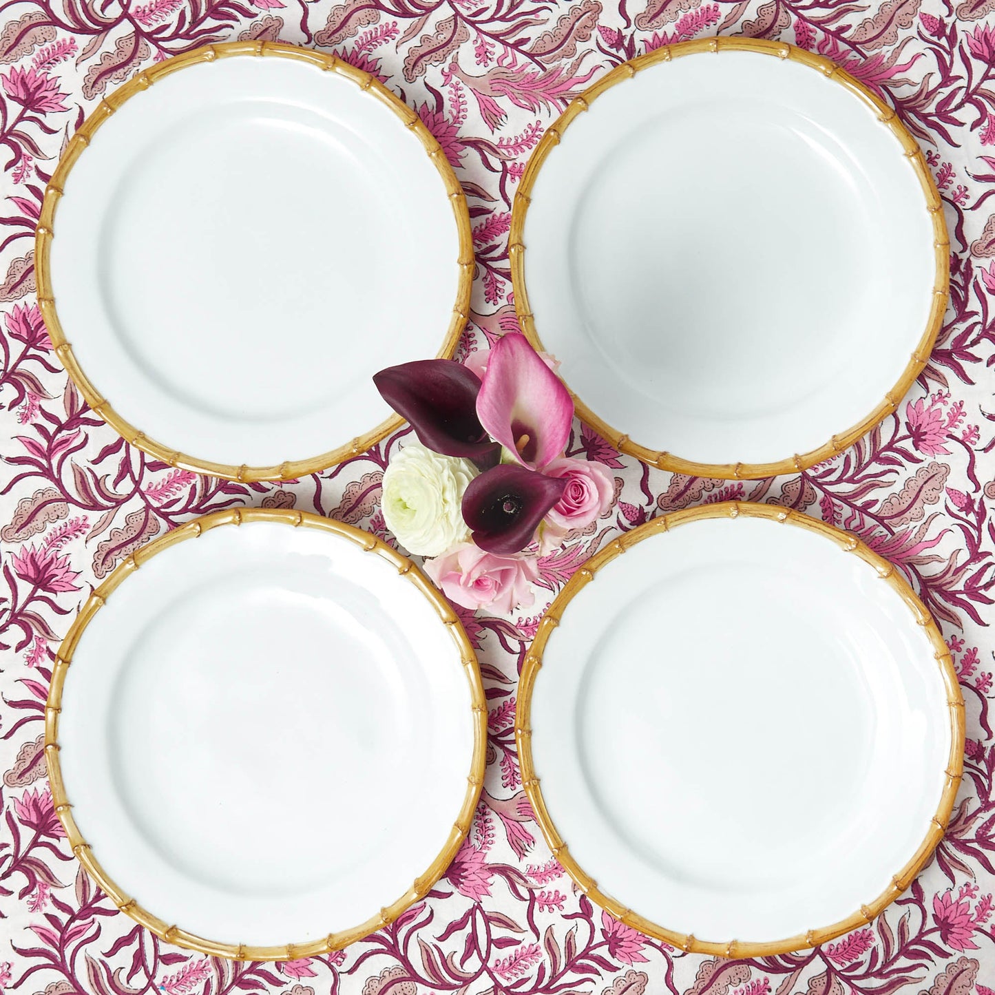 Nancy Bamboo Dinner Plate (Set of 4)