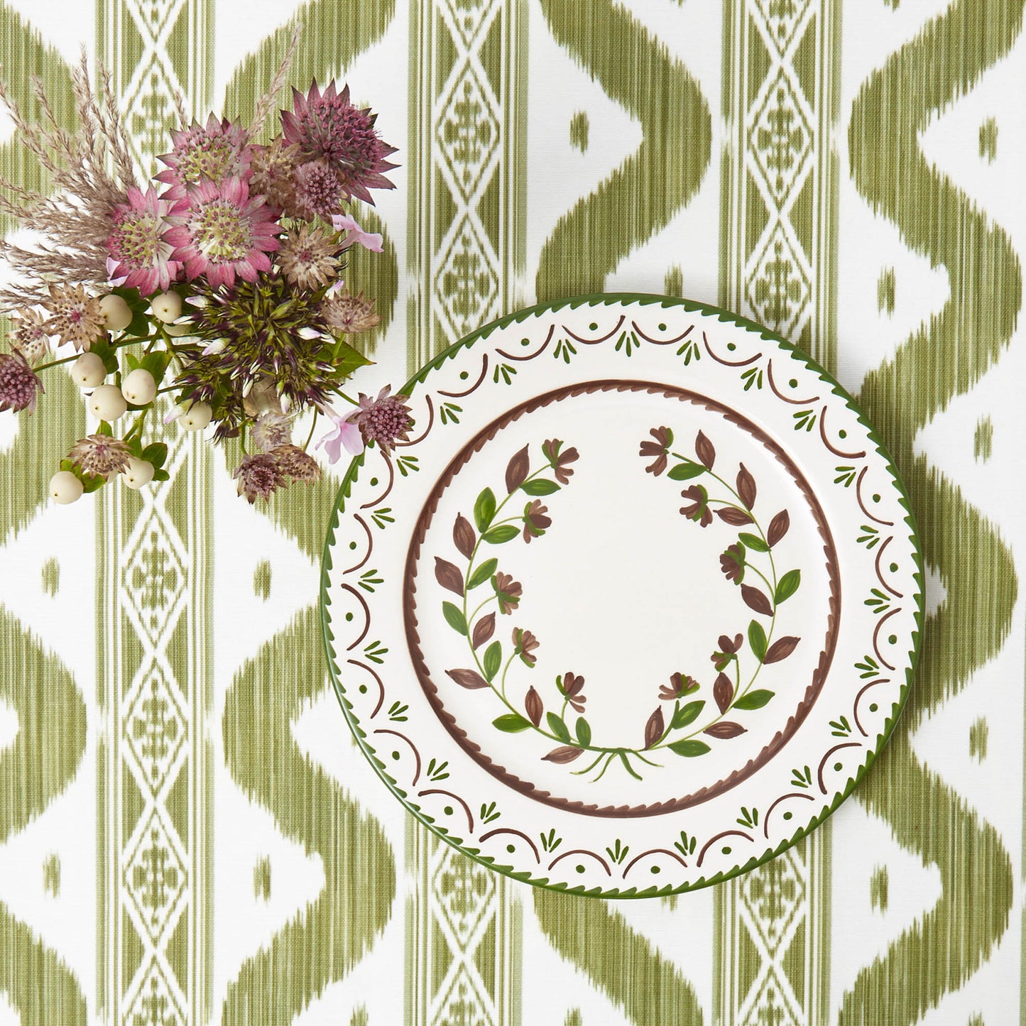 Chocolate Jospehine Dinner & Starter Plates (Set of  8)