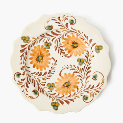 Autumn Flowers Dinner Plates (Set of 4)
