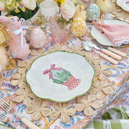 Scalloped Easter Dinner Plate (Set of 4)