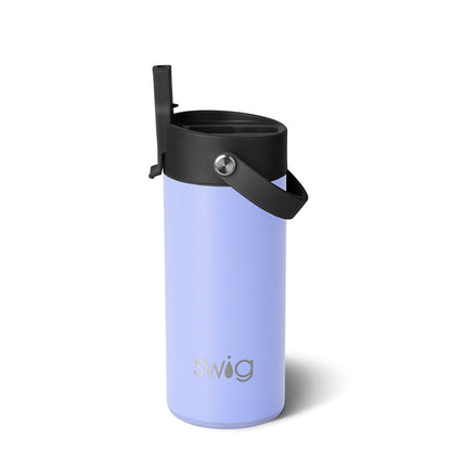 Hydrangea Flip + Sip Slim Tumbler (12oz)