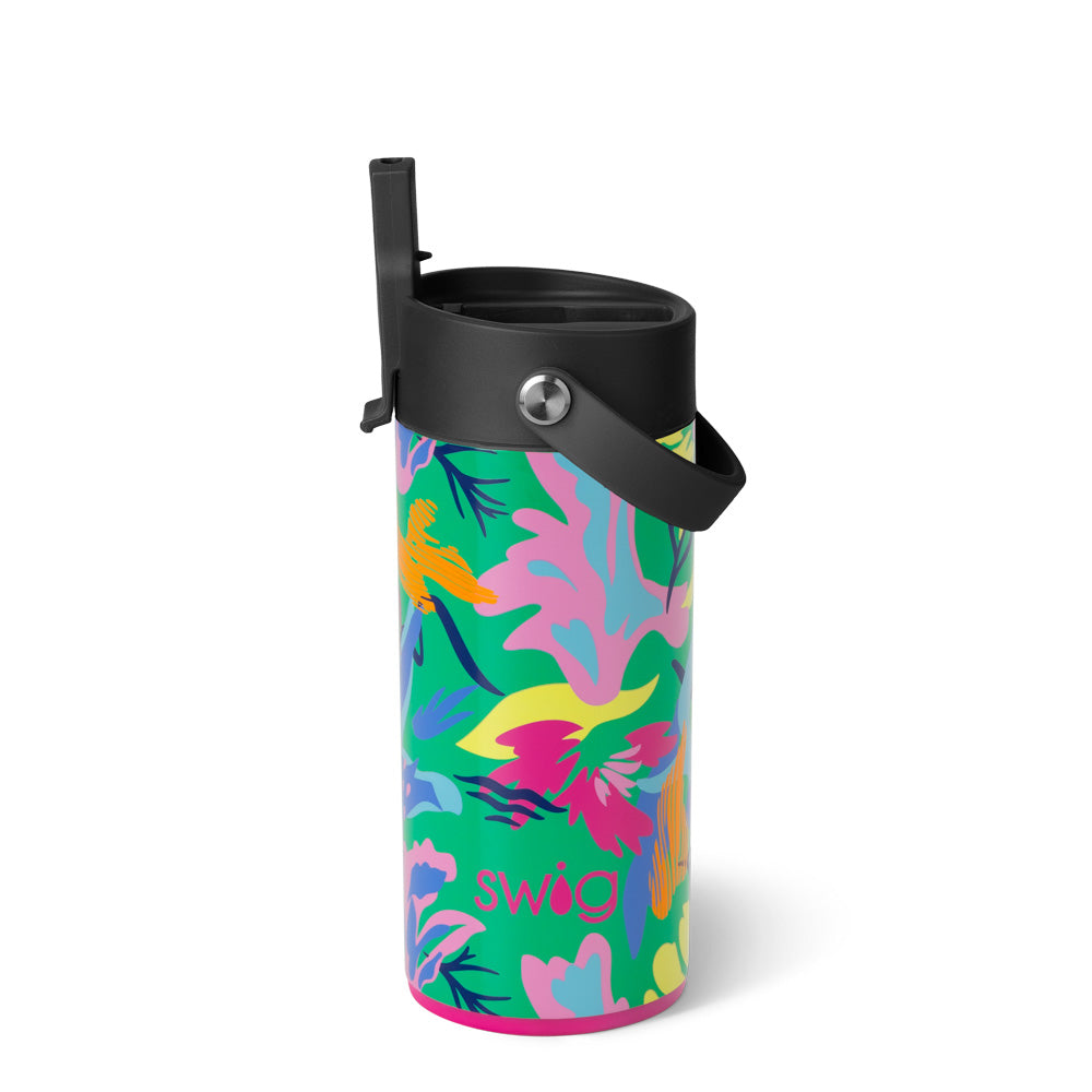Vaso delgado Paradise Flip + Sip (12 oz)