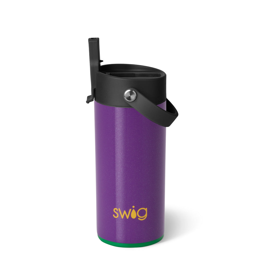 Pardi Gras Flip + Sip Slim Tumbler (12oz)