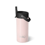 Vaso delgado Flip + Sip de Shimmer Ballet (12 oz)