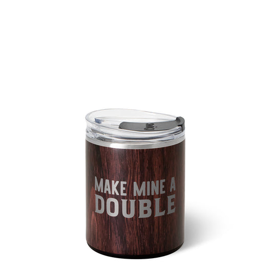 Haz que el mío sea un vaso doble Lowball (12 oz)