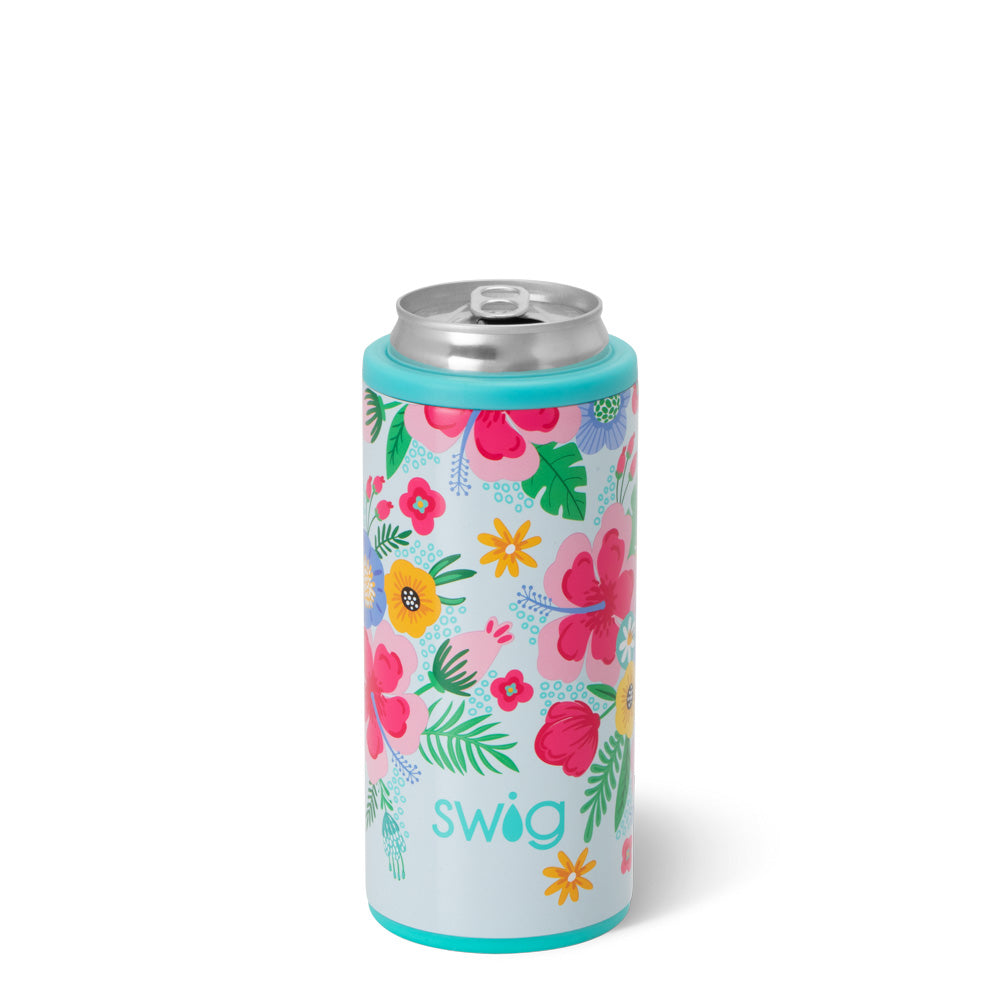 Enfriador de latas estrecho Island Bloom (12 oz)