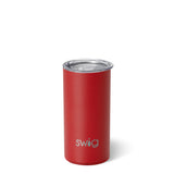 Vaso delgado color carmesí (12 oz)