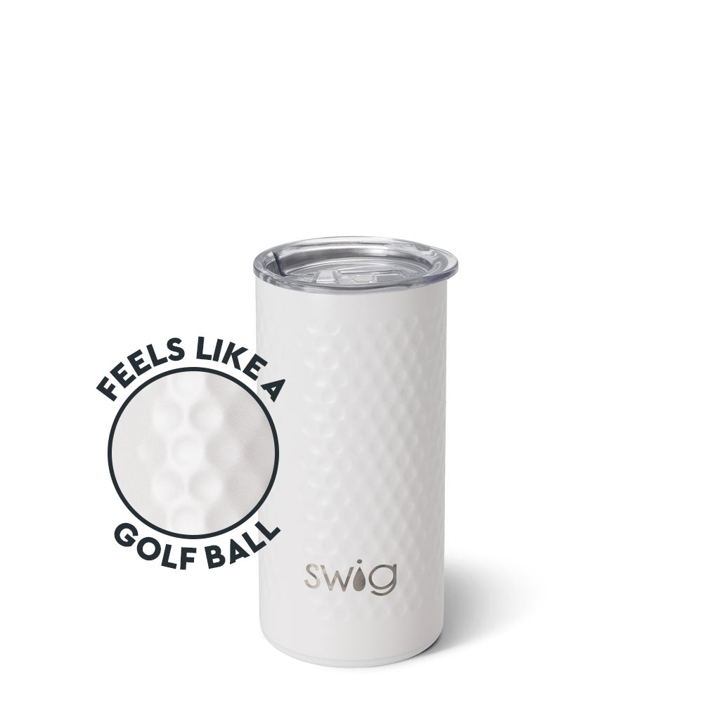 Vaso delgado con forma de pelota de golf (12 oz)
