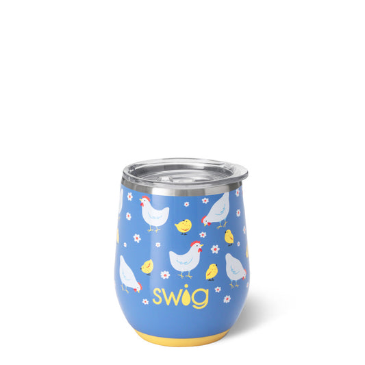 Copa de vino sin tallo Chicks Dig It (12 oz)
