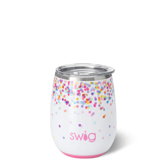 Copa de vino sin tallo Confetti (14 oz)