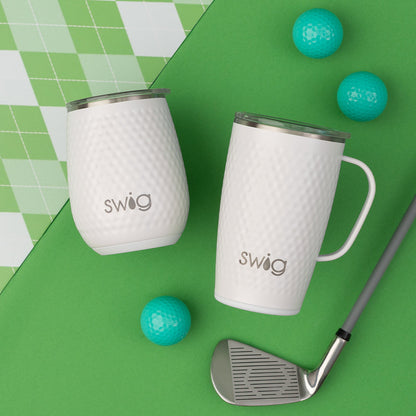Golf Ball Stemless Wine Cup (14oz)