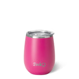 Hot Pink Stemless Wine Cup (14oz)