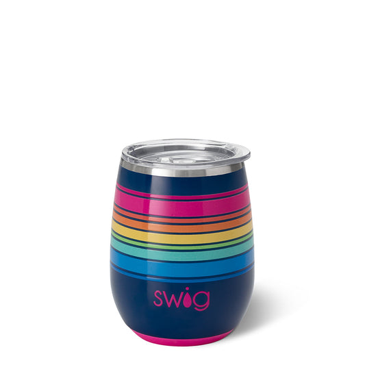 Copa de vino sin tallo con deslizador eléctrico (14 oz)