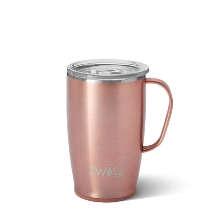 Travel Mug - Shimmer Rose Gold