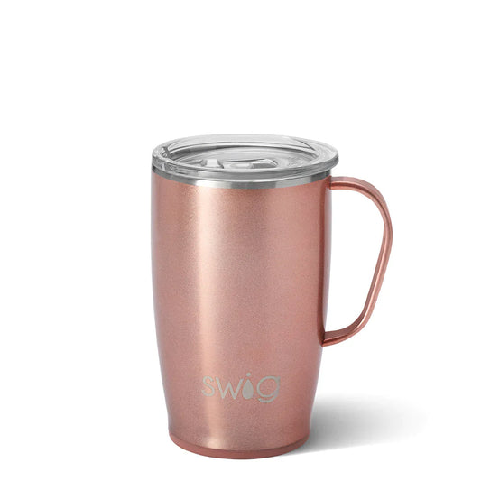 Taza de viaje - Oro rosa brillante