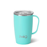 Taza de viaje Aqua (18 oz)