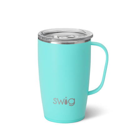 Taza de viaje Aqua (18 oz)