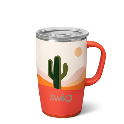 Taza de viaje Boho Desert (18 oz)