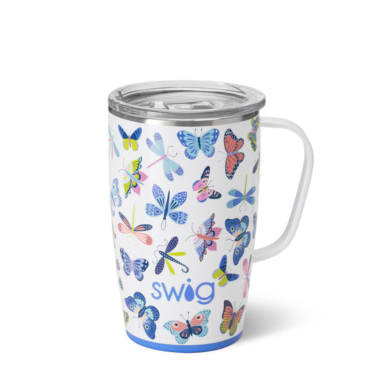 Taza de viaje Butterfly Bliss (18 oz)