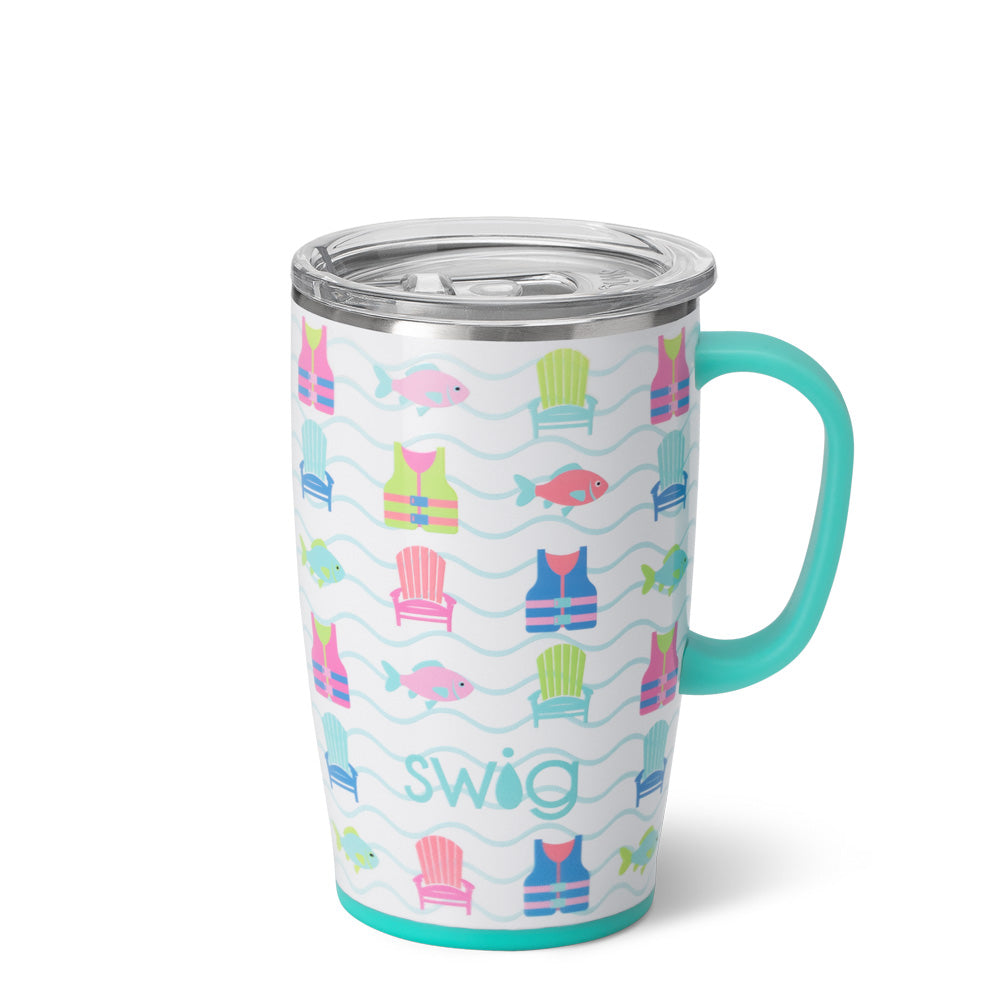 Taza de viaje Lake Girl (18 oz)