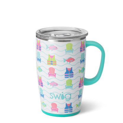 Taza de viaje Lake Girl (18 oz)