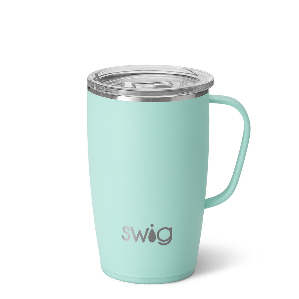 Taza de viaje de vidrio marino (18 oz)