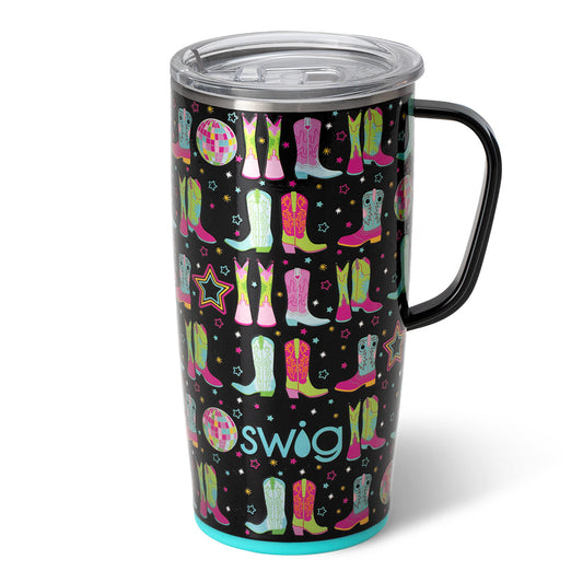 Taza de viaje Disco Cowgirl (22 oz)
