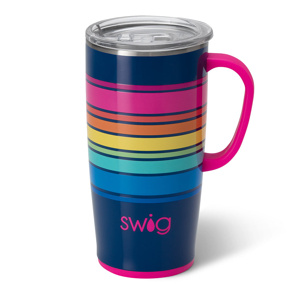 Taza de viaje con portavasos eléctrico (22 oz)