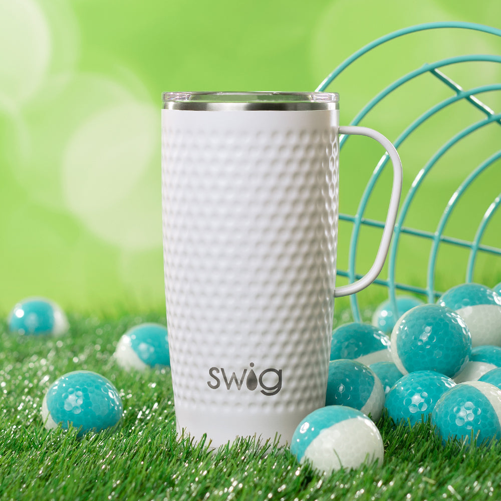 Taza de viaje con forma de pelota de golf (22 oz)