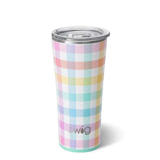 Vaso - Bonito a cuadros