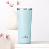 Vaso de aguamarina brillante (22 oz)