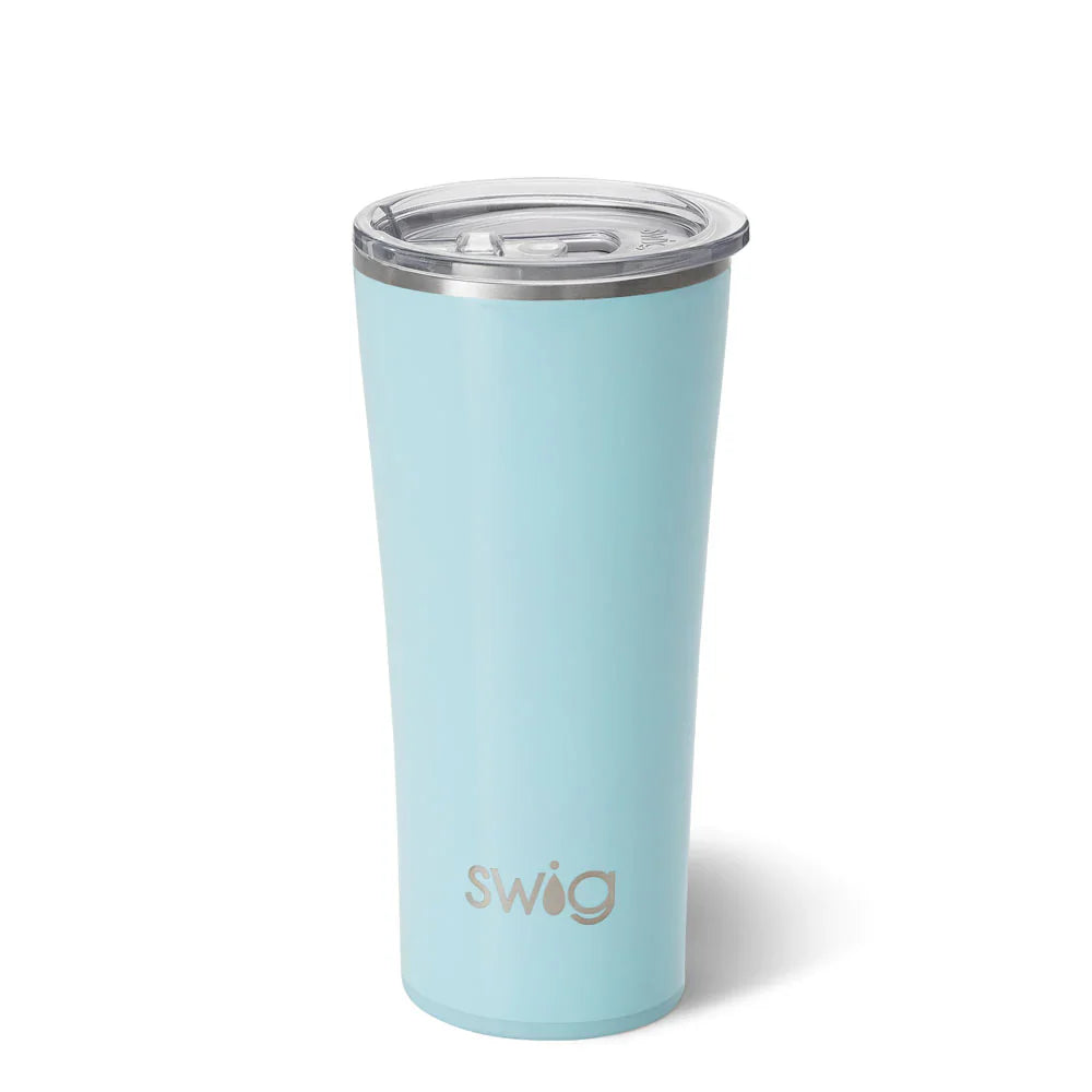Vaso de aguamarina brillante (22 oz)