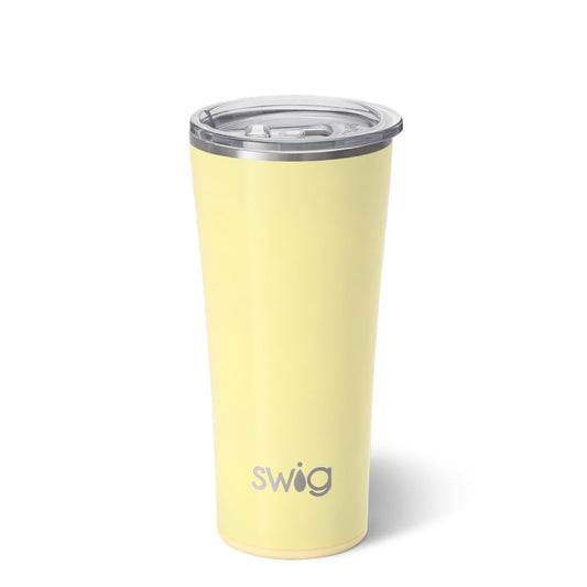 Vaso con forma de botón de oro brillante (22 oz)