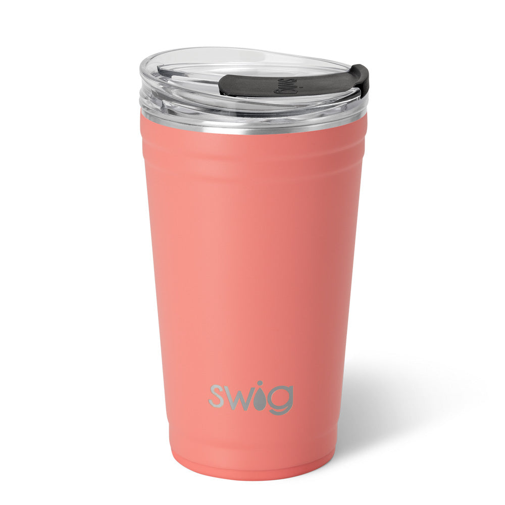 Vaso de fiesta Coral (24 oz)