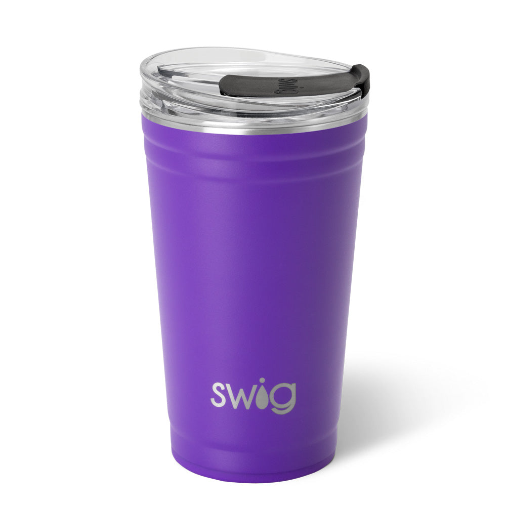 Vaso morado para fiestas (24 oz)