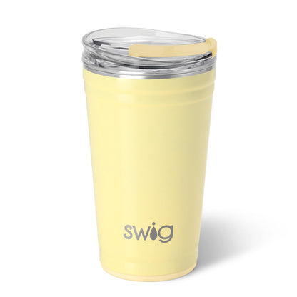 Vaso para fiesta con diseño de mariposas Shimmer (24 oz)