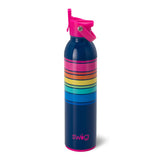 Botella eléctrica deslizante con tapa y sorbo (26 oz)