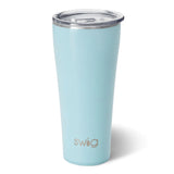 Vaso de aguamarina brillante (32 oz)